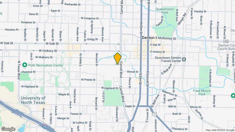 511 W Sycamore St Map and Location Details