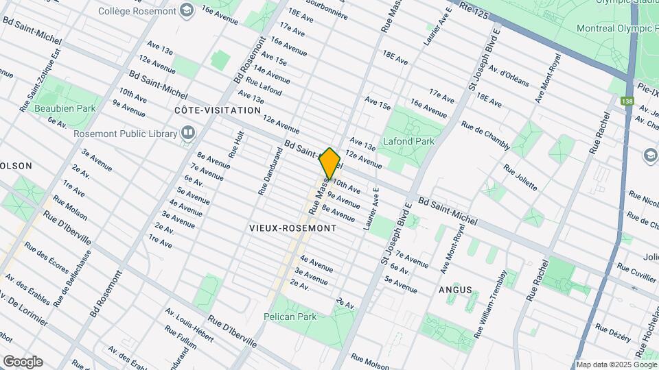 3178 Masson Map and Location Details