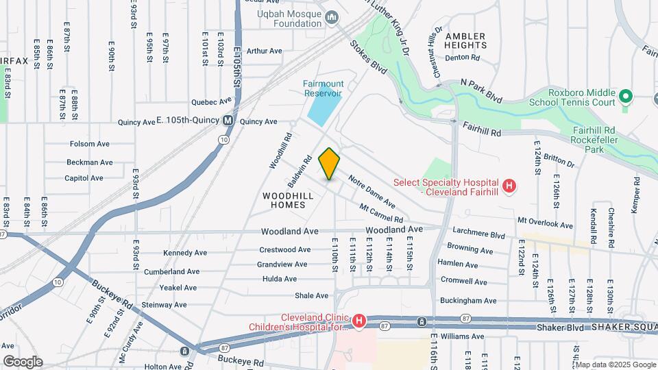 10905 Mount Carmel Rd Mapa y Detalles de la Ubicación