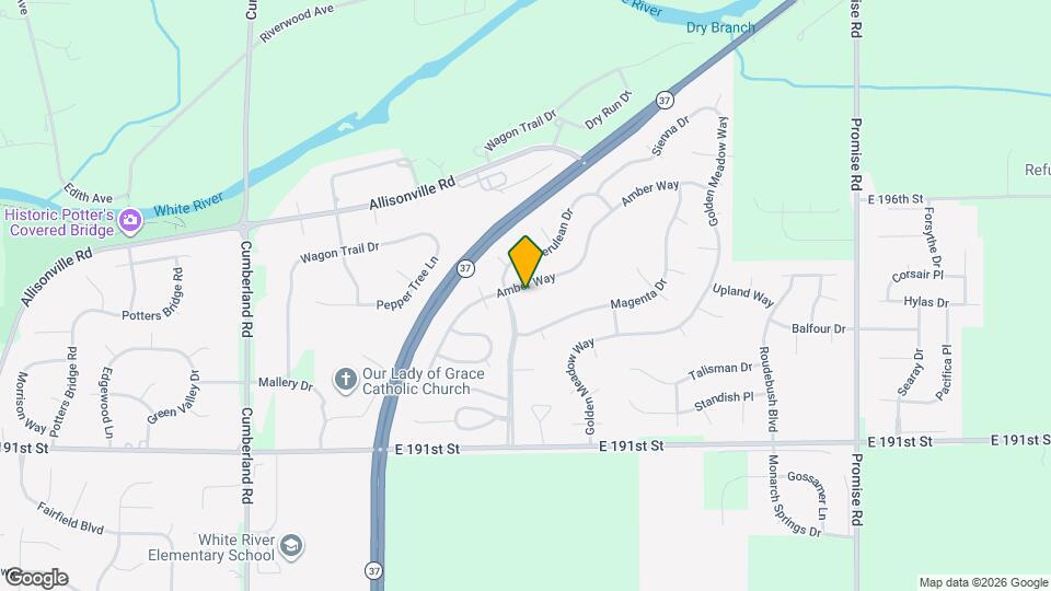 19428 Amber Way Map and Location Details