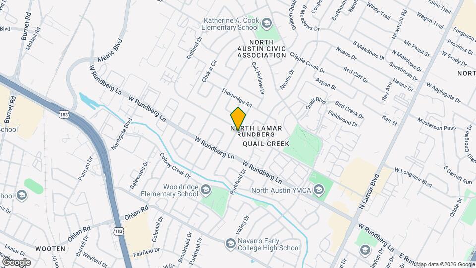 9413 Quail Meadow Dr Map and Location Details