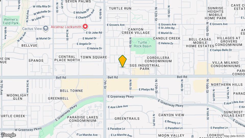 Bellridge Apartments Map and Location Details