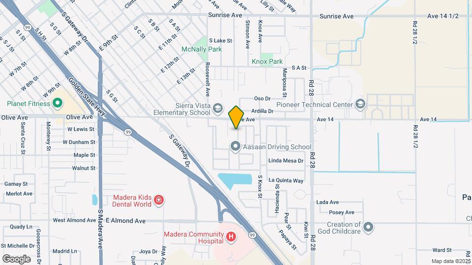 86 Solano St Map and Location Details