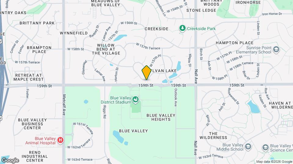 6029 W 158th St Map and Location Details