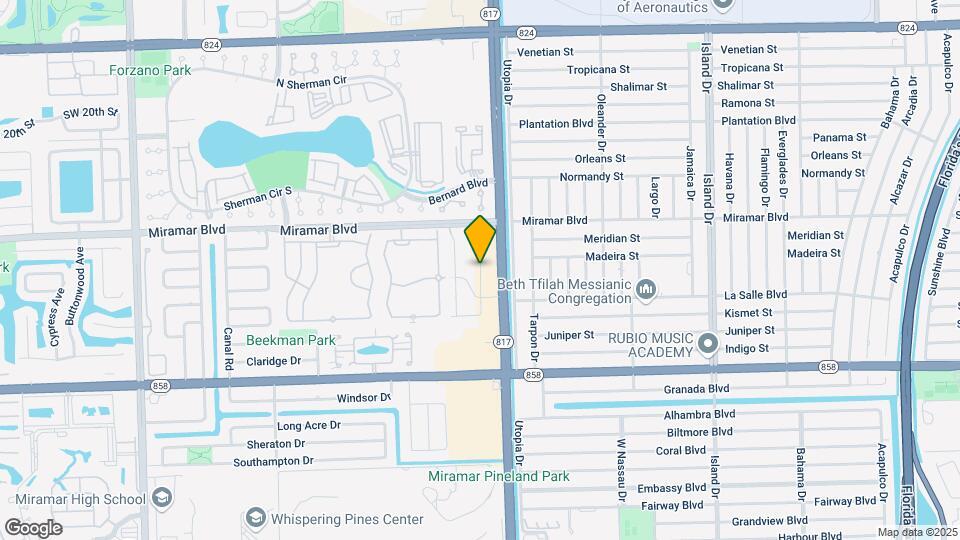 2664 SW 81st Ave Map and Location Details