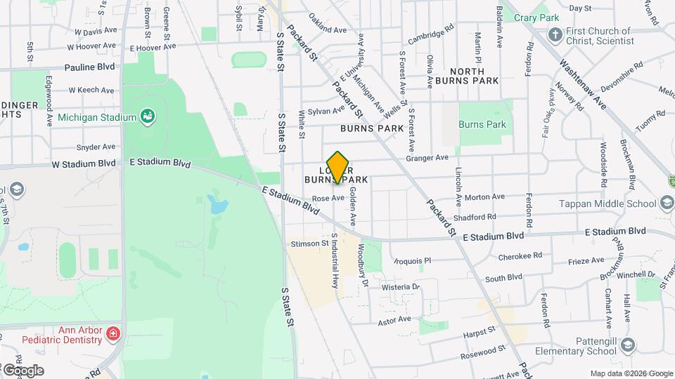 1437 E Park Pl Mapa y Detalles de la Ubicación