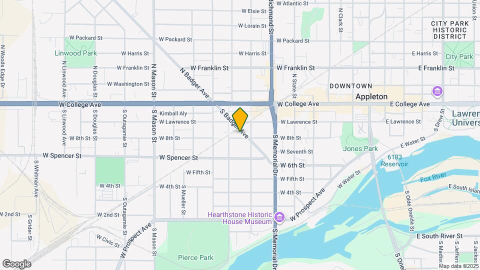 217 S Badger Ave Map and Location Details