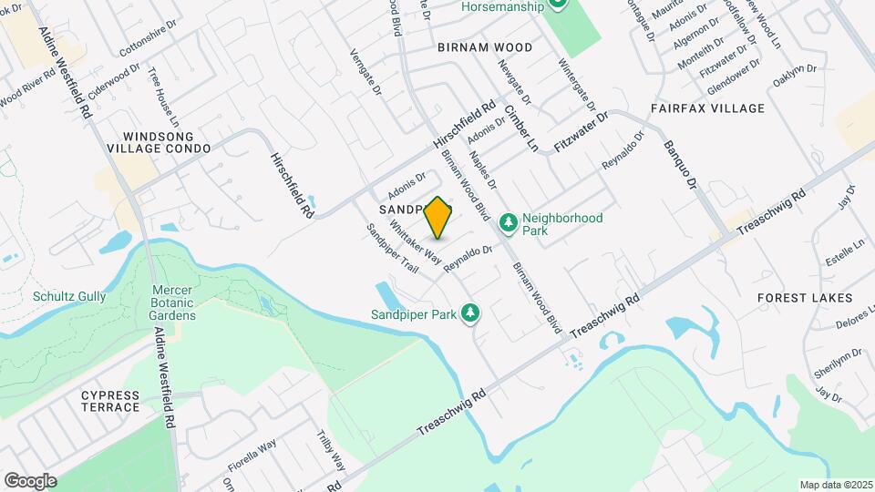 4011 Alshire Dr Map and Location Details