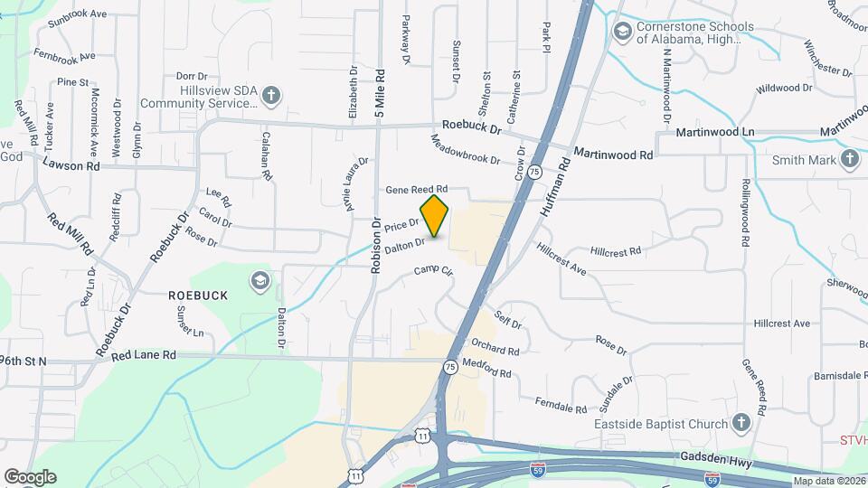 437 Dalton Dr Map and Location Details