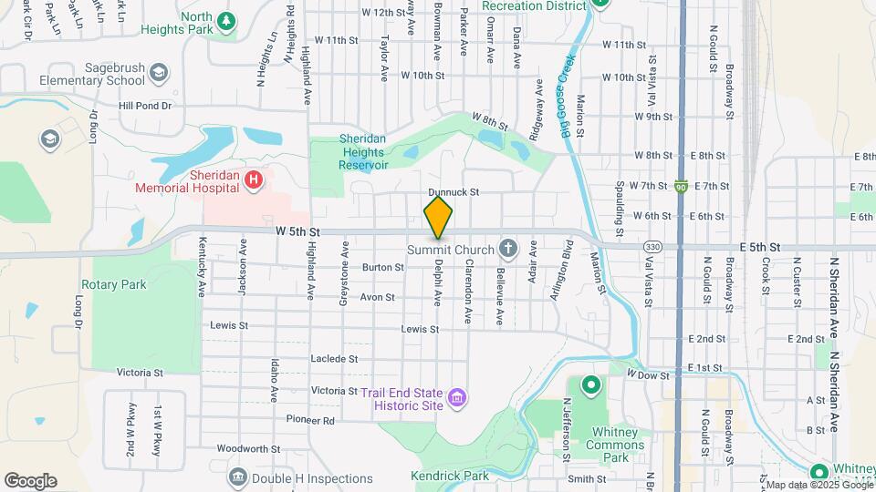 964 Delphi Ave Mapa y Detalles de la Ubicación