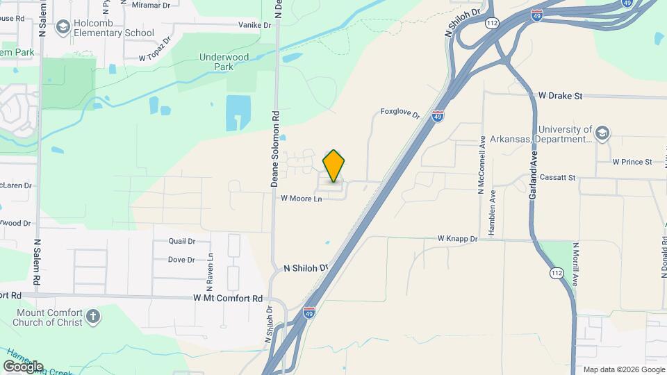 2179 W Million Ln Map and Location Details