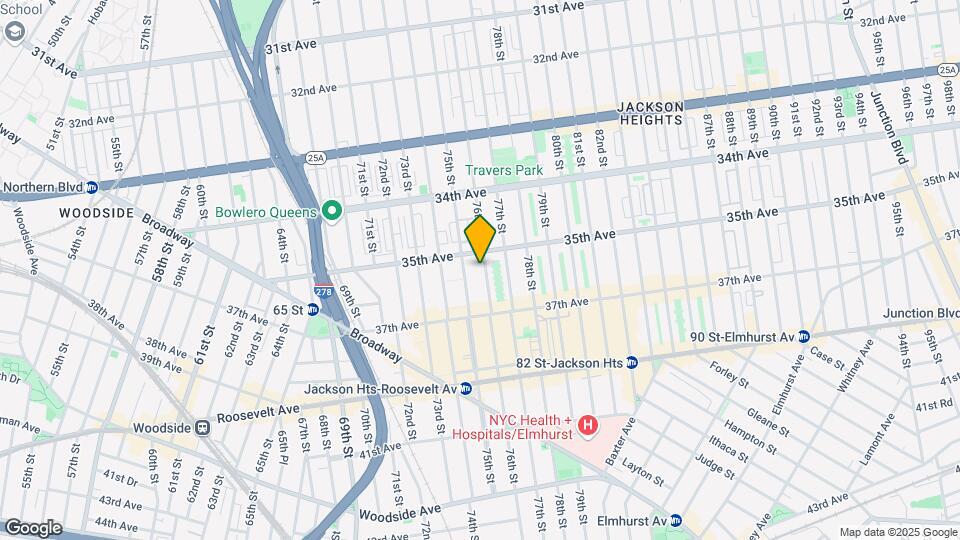 3516 76th St Map and Location Details