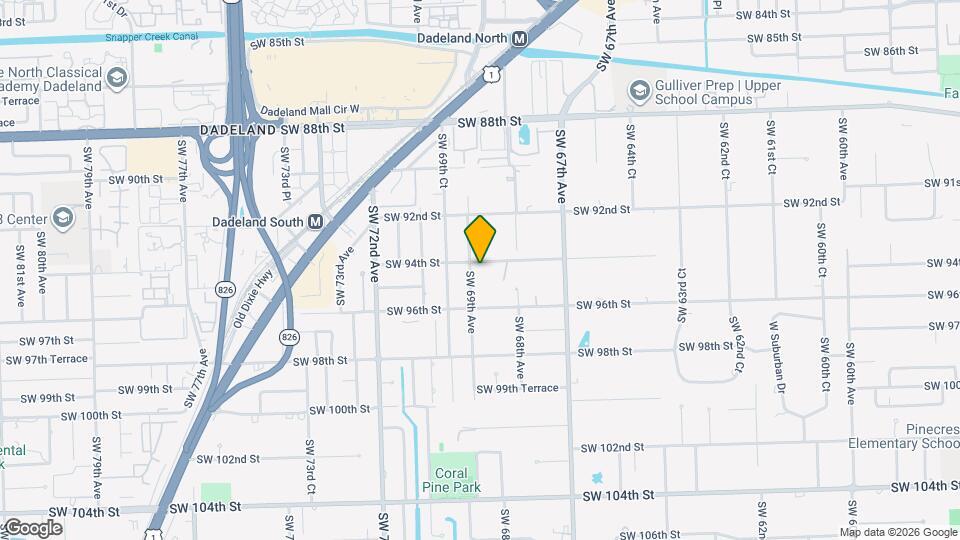 6890 SW 94th St Map and Location Details