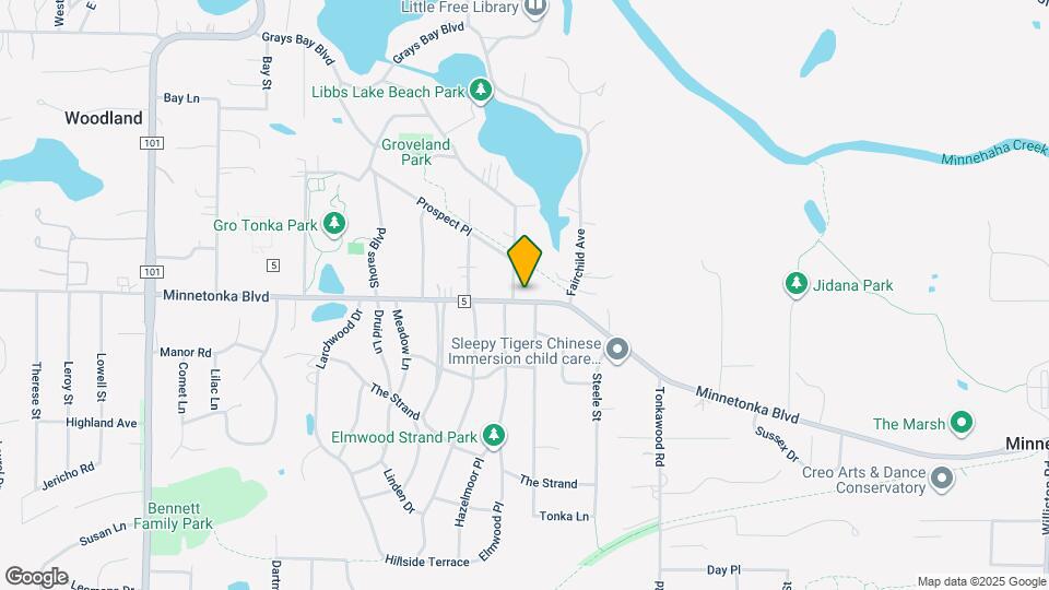 16418 Minnetonka Blvd Map and Location Details