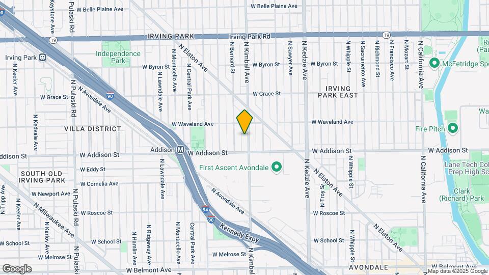 3630 N Kimball Ave Map and Location Details