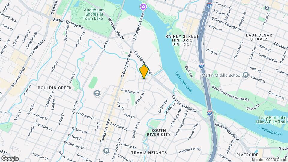 1010 Hillside Ave Map and Location Details