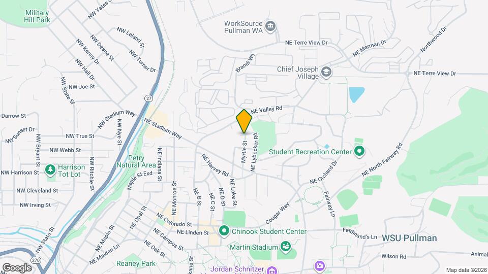 1247 NE Williams St Mapa y Detalles de la Ubicación