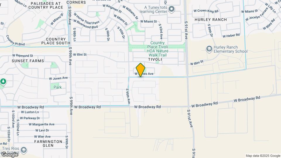 9408 W Atlantis Wy Map and Location Details