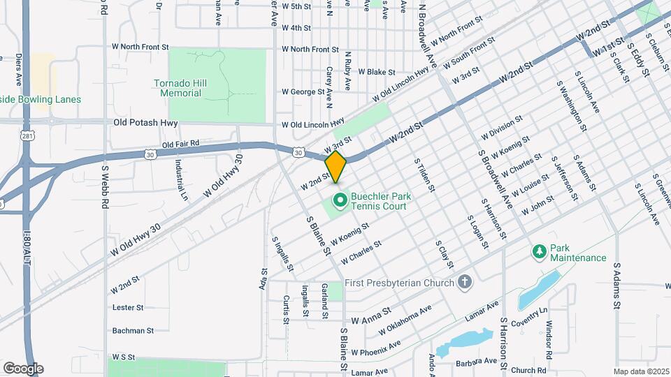 2404 W 1st St, Unit 2404 Map and Location Details