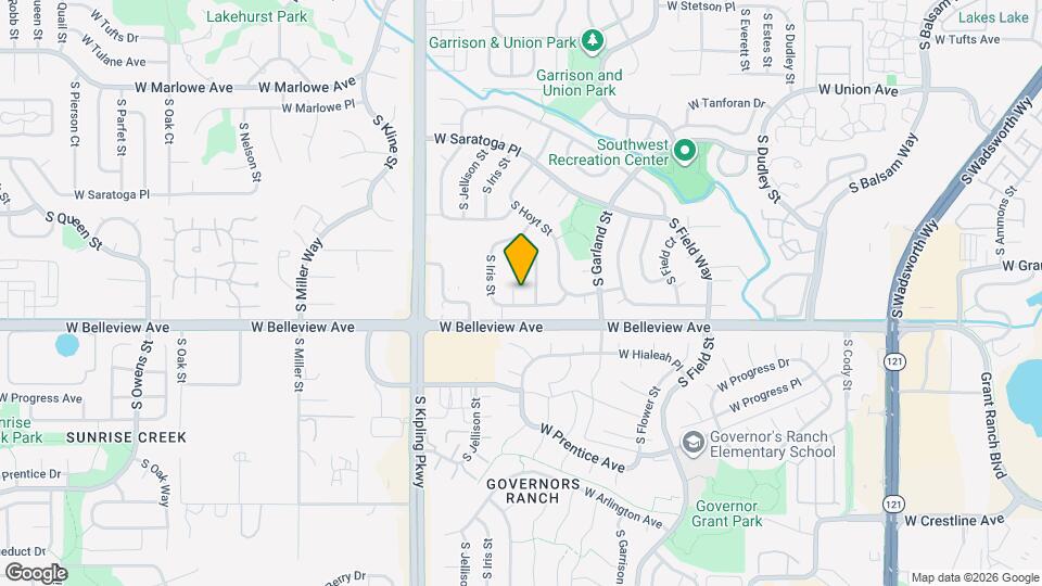 5030 S Independence Ct Map and Location Details