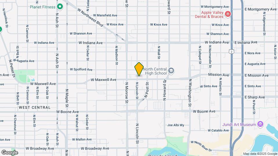 828 W Maxwell Ave, Unit 2 Map and Location Details