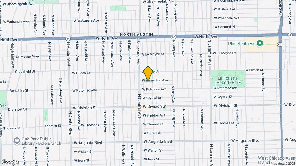 5511 W Kamerling Ave Map and Location Details