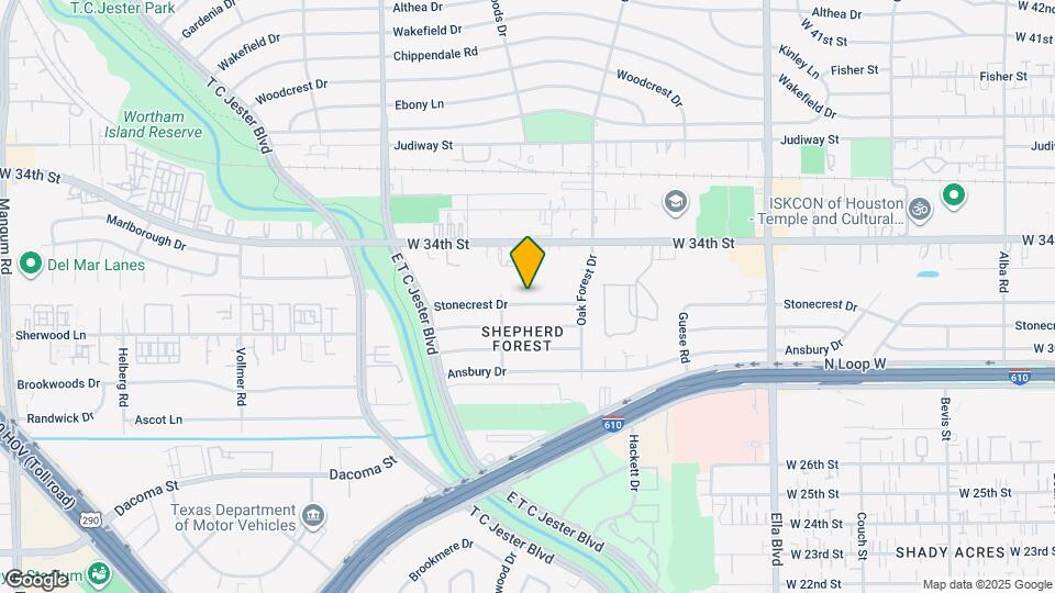 2202 Stonecrest Dr Map and Location Details