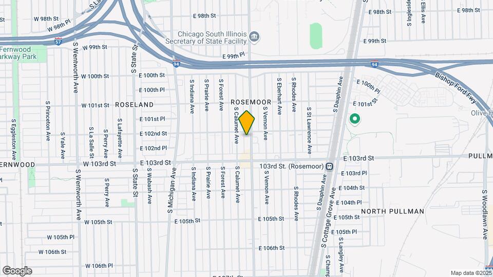 10212-10214 S King Dr Map and Location Details
