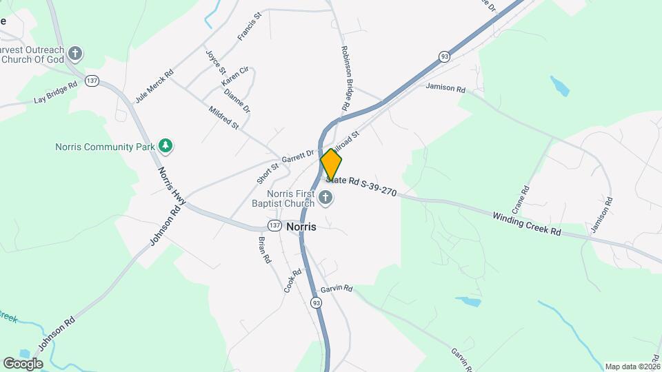 108 Winding Creek Rd Map and Location Details