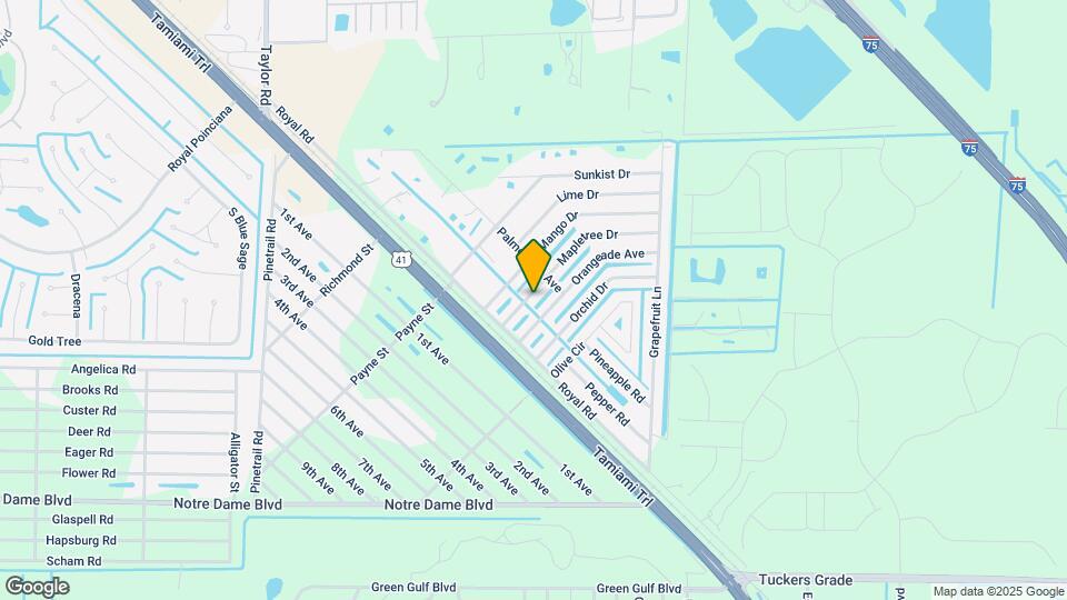 15353 Mapletree Dr Map and Location Details