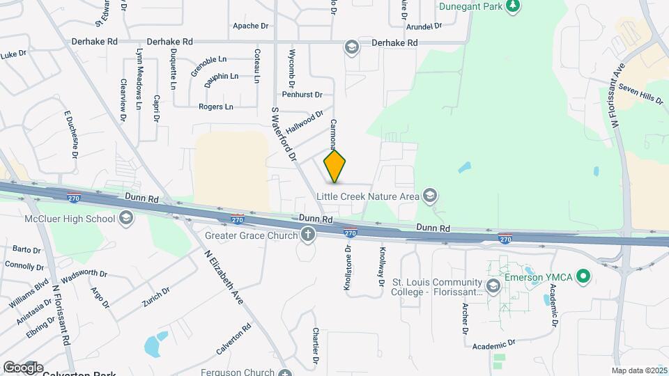 1200 Acredale Dr Map and Location Details