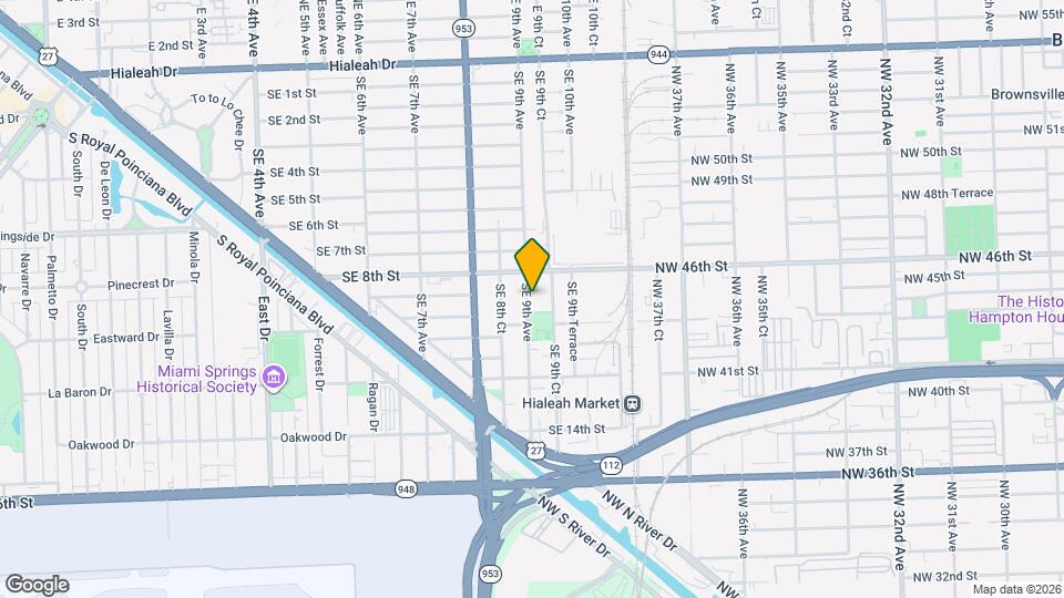 831 SE 9th Ave Map and Location Details