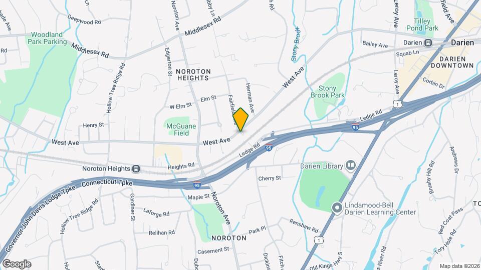 207 West Ave Map and Location Details