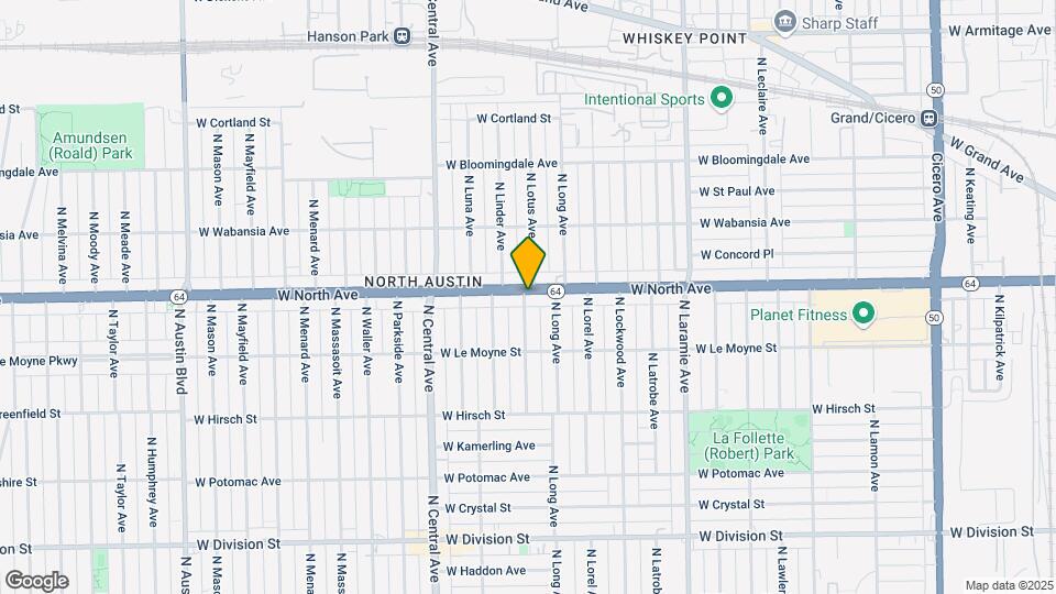 5433-5435 W North Ave Map and Location Details