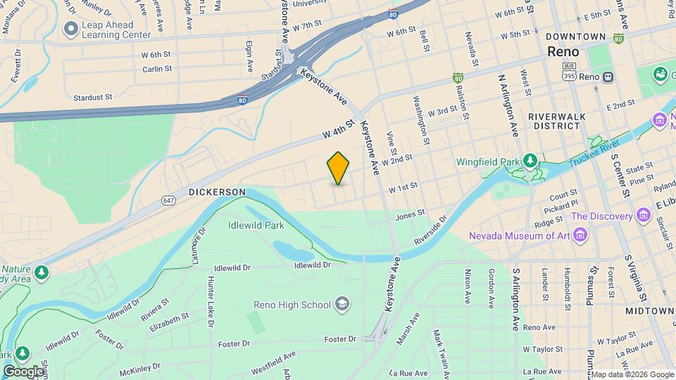 128 Arletta St Map and Location Details