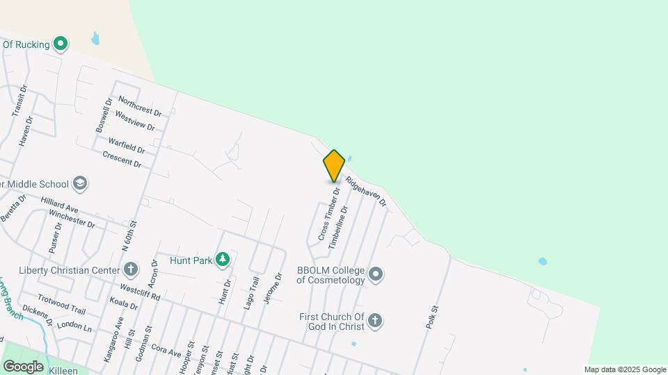 2701 Cross Timber Dr Map and Location Details