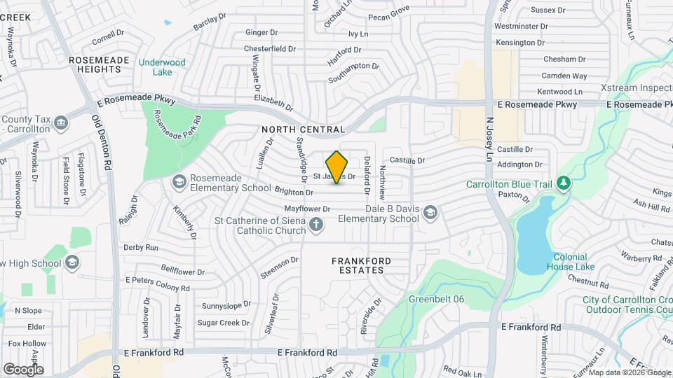 1717 Brighton Dr Mapa y Detalles de la Ubicación