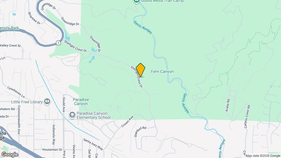 481 Starlight Crest Dr Mapa y Detalles de la Ubicación