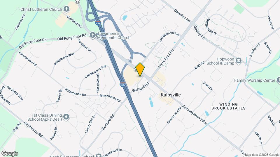 1512 Franklin St Map and Location Details