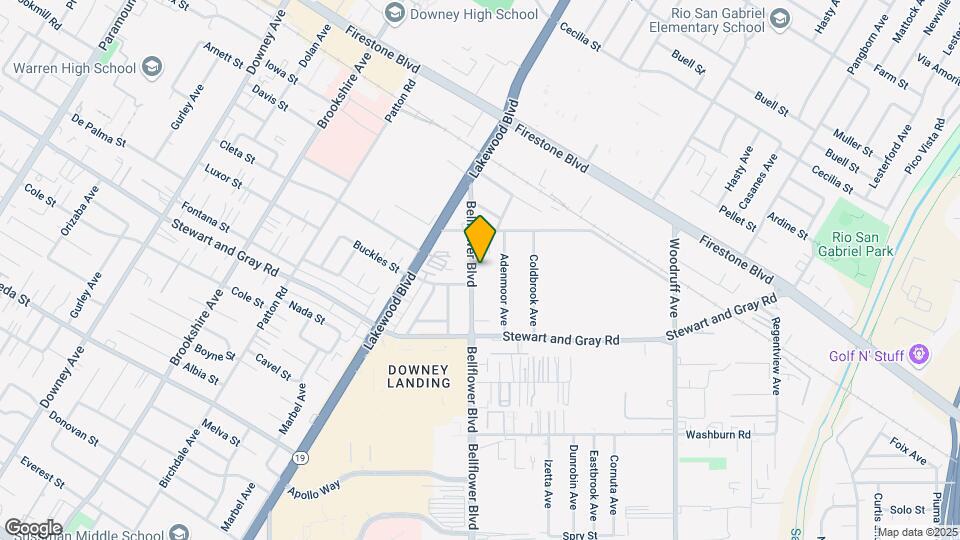 11644 Bellflower Blvd Map and Location Details