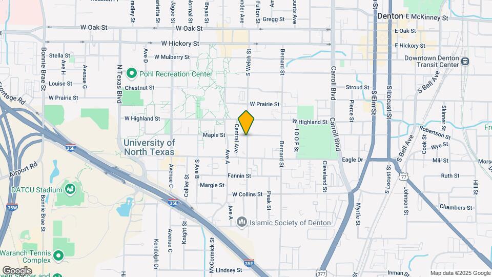 724 S Welch St Map and Location Details