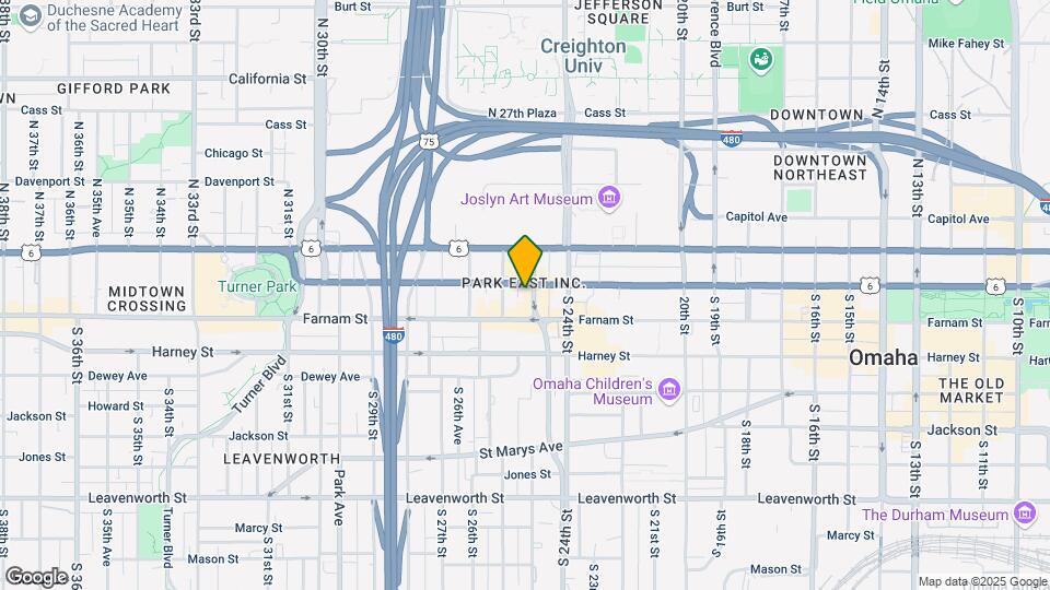 204-210 S 25th St Mapa y Detalles de la Ubicación
