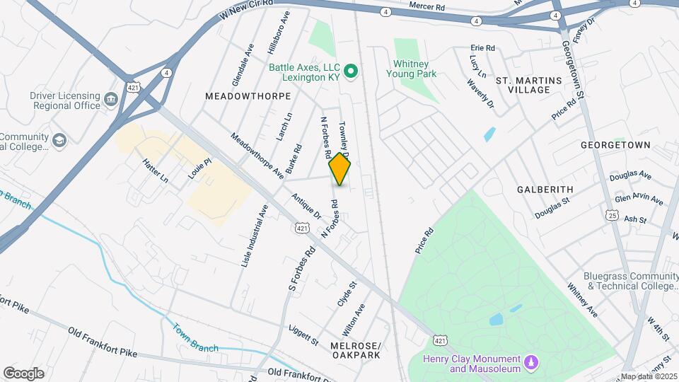 1439-1441 N Forbes Rd Map and Location Details