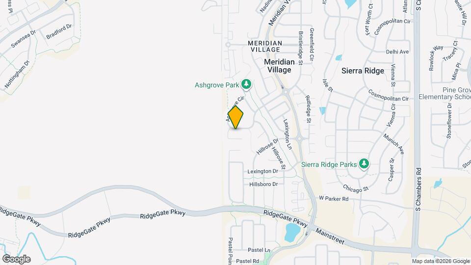 13897 Ashgrove Cir Map and Location Details