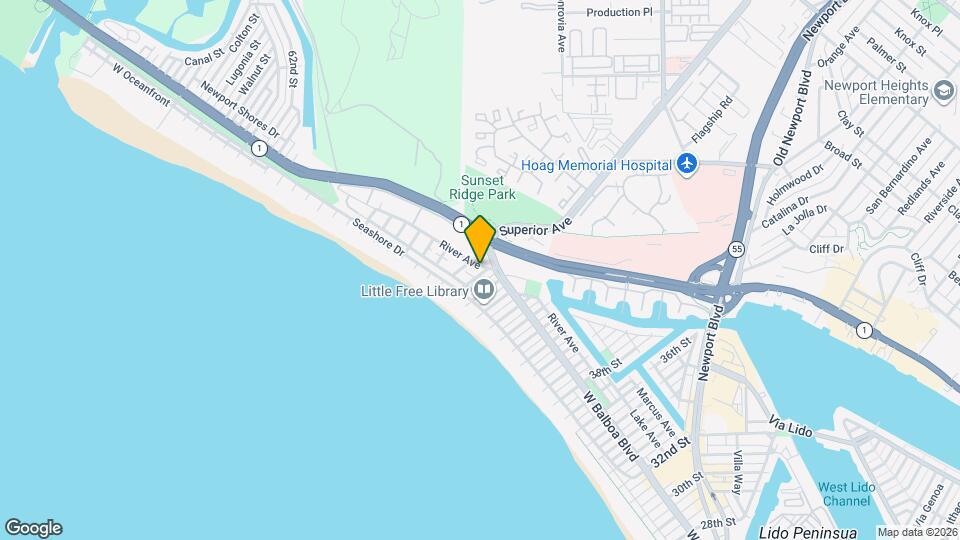 4701 River Ave Map and Location Details