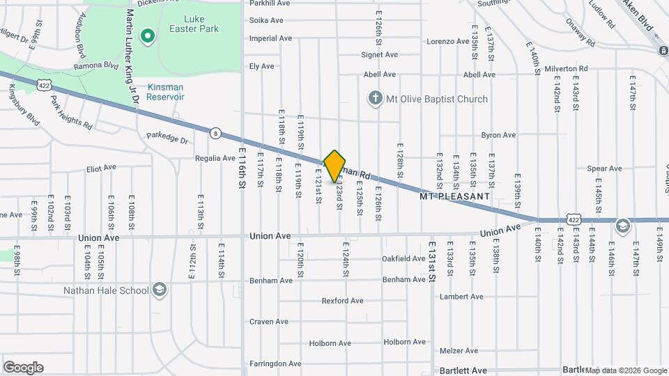 3412 E 123rd St Map and Location Details