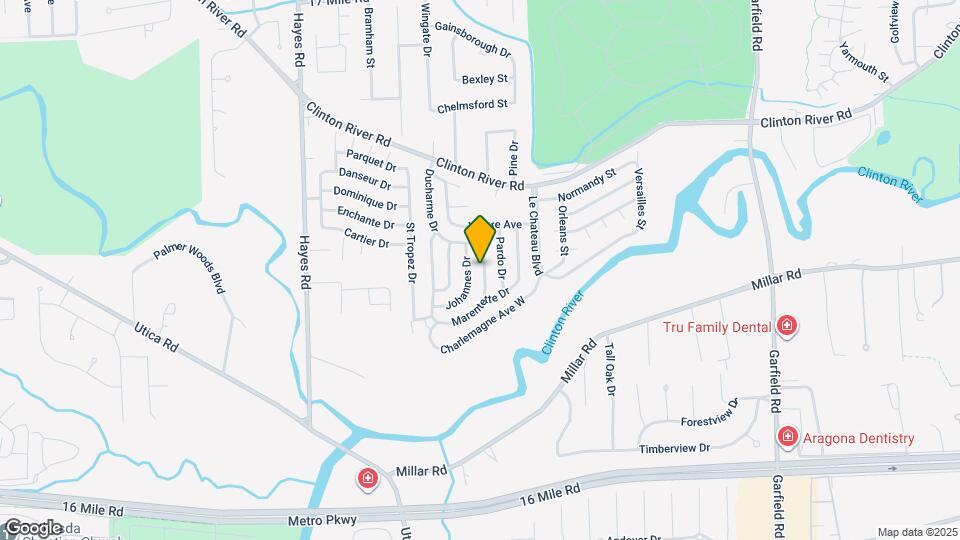 38035 Leverette Ave Map and Location Details