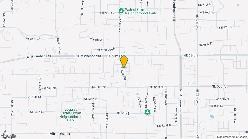 6011 NE 59th Ave Map and Location Details