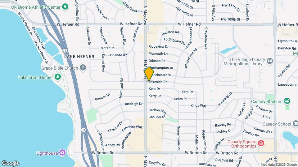2828 Lakeside Dr Map and Location Details