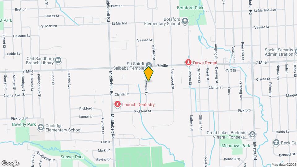 18918 Maplewood St, Unit B203 Map and Location Details